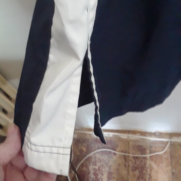 Ladies Nike Track Pants Size 12-14 Dark Blue and White - Picture 4 of 9